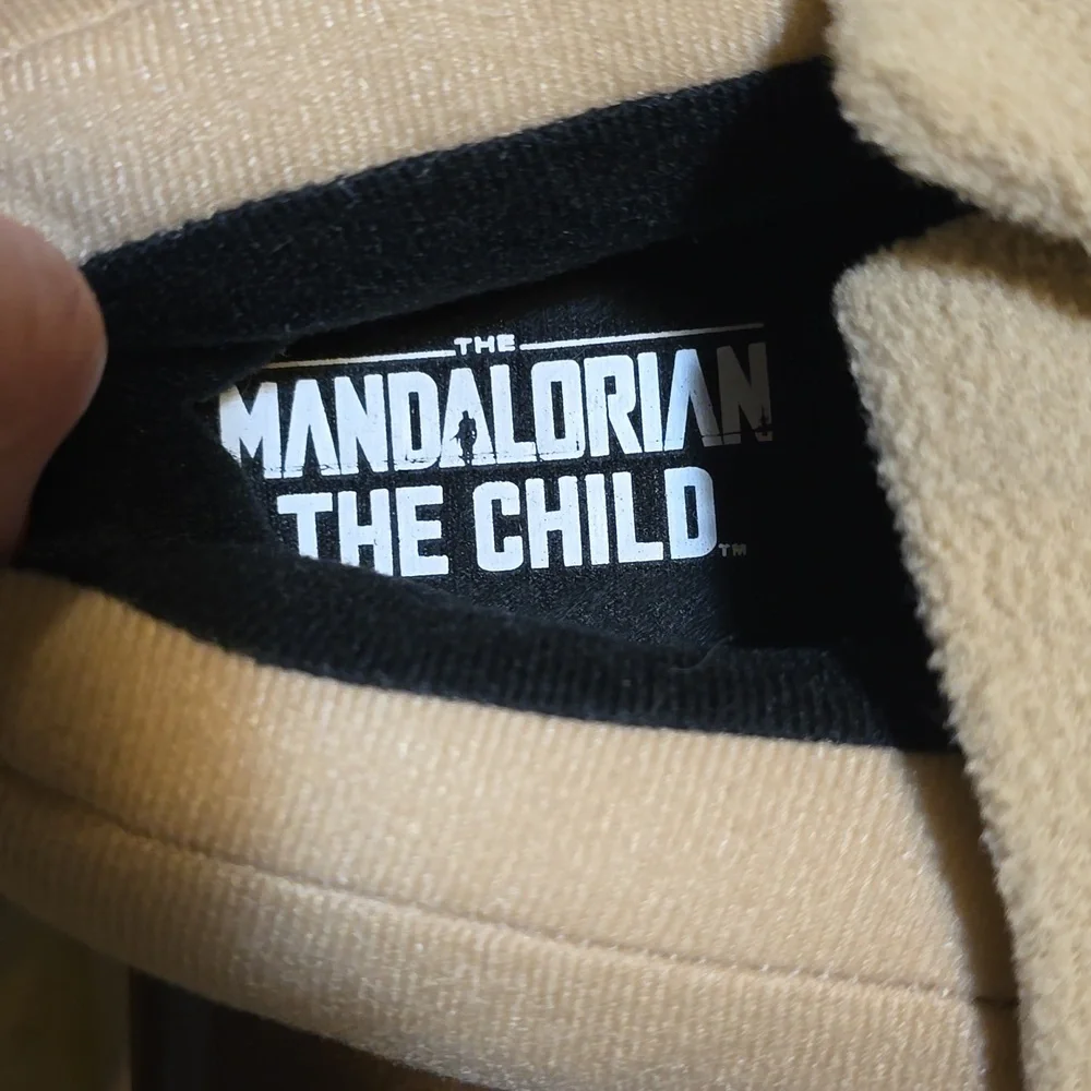 Disney Mandalorian Baby Yoda Star Wars Toddler Kids Slippers‎ Size 4-5 Grogu